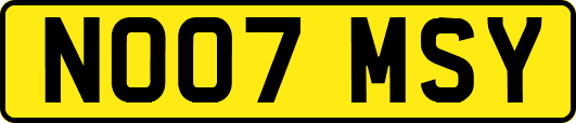 NO07MSY