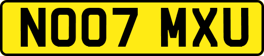 NO07MXU