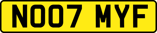 NO07MYF