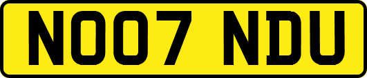 NO07NDU