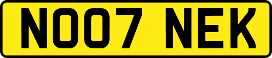 NO07NEK