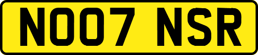 NO07NSR