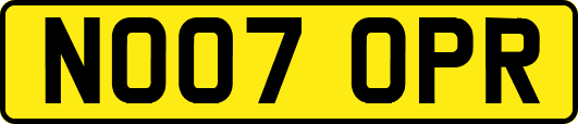 NO07OPR