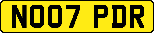 NO07PDR