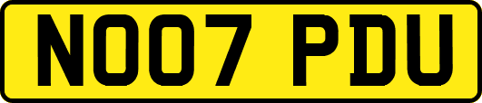 NO07PDU
