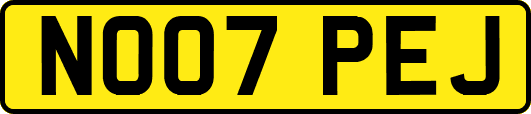 NO07PEJ