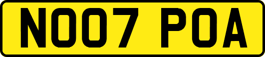 NO07POA