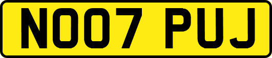 NO07PUJ