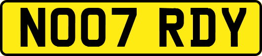 NO07RDY
