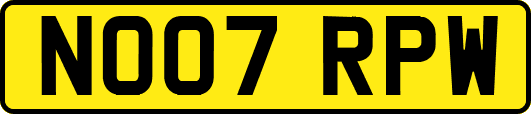 NO07RPW