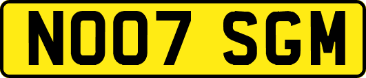NO07SGM