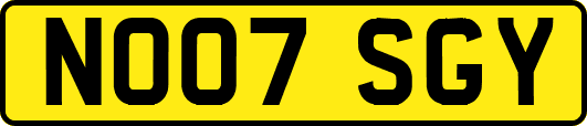 NO07SGY