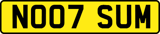 NO07SUM