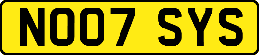 NO07SYS
