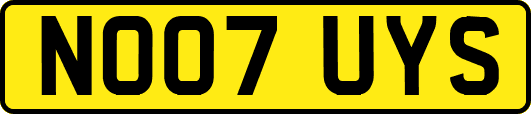 NO07UYS