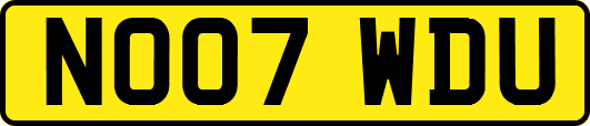 NO07WDU