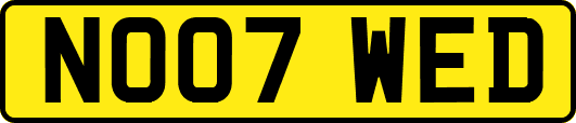 NO07WED