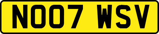 NO07WSV