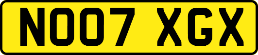 NO07XGX