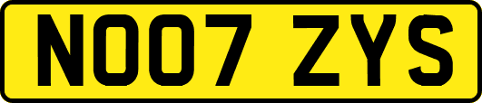 NO07ZYS