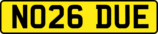 NO26DUE
