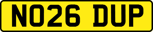 NO26DUP