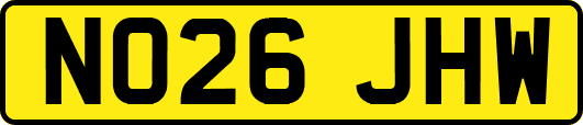 NO26JHW