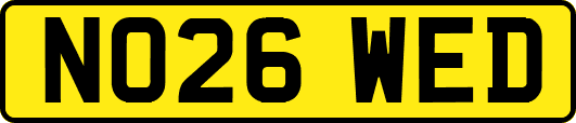 NO26WED