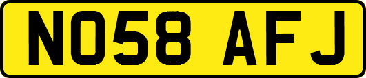 NO58AFJ