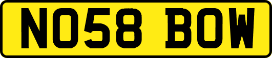 NO58BOW