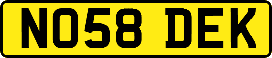 NO58DEK