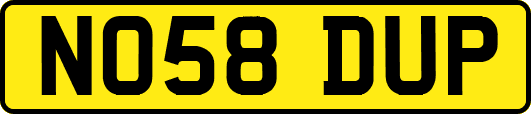 NO58DUP