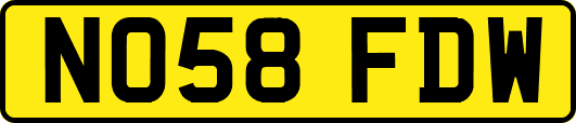 NO58FDW