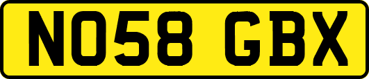 NO58GBX