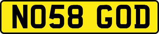 NO58GOD