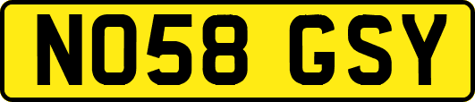 NO58GSY
