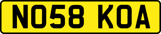NO58KOA
