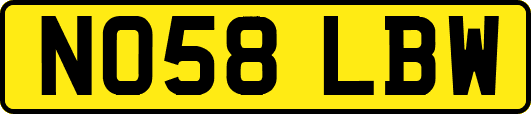 NO58LBW