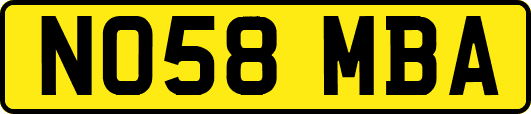 NO58MBA