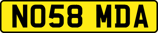 NO58MDA