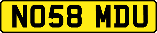 NO58MDU