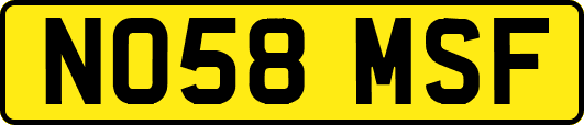NO58MSF