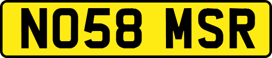 NO58MSR