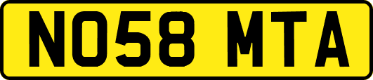 NO58MTA