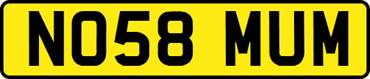 NO58MUM