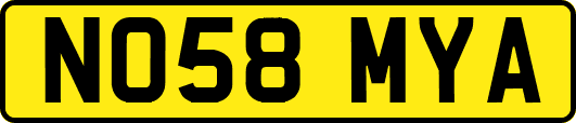 NO58MYA