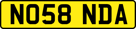 NO58NDA