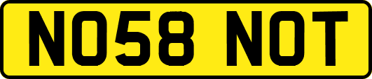 NO58NOT