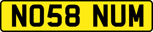 NO58NUM