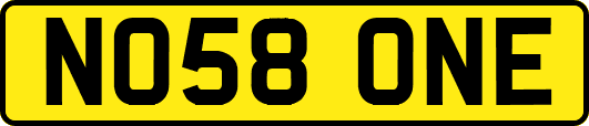 NO58ONE